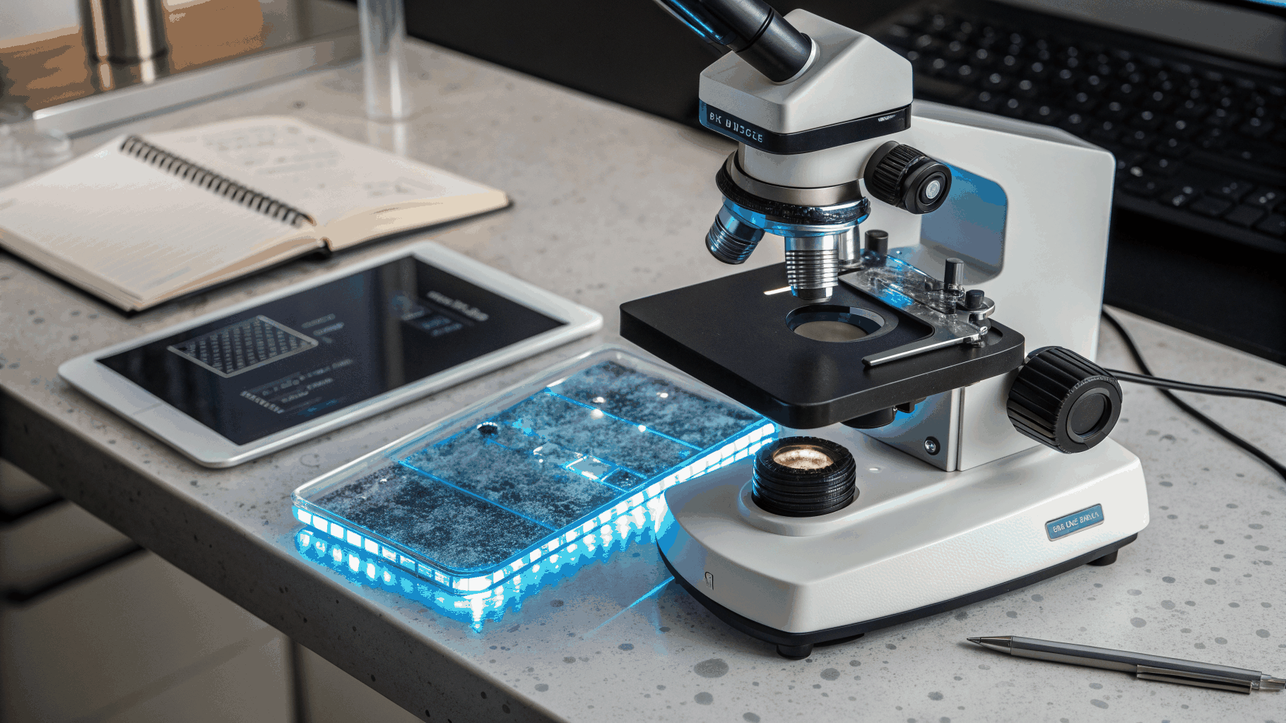 Advanced molecular structure analysis and scientific data visualization in laboratory context
