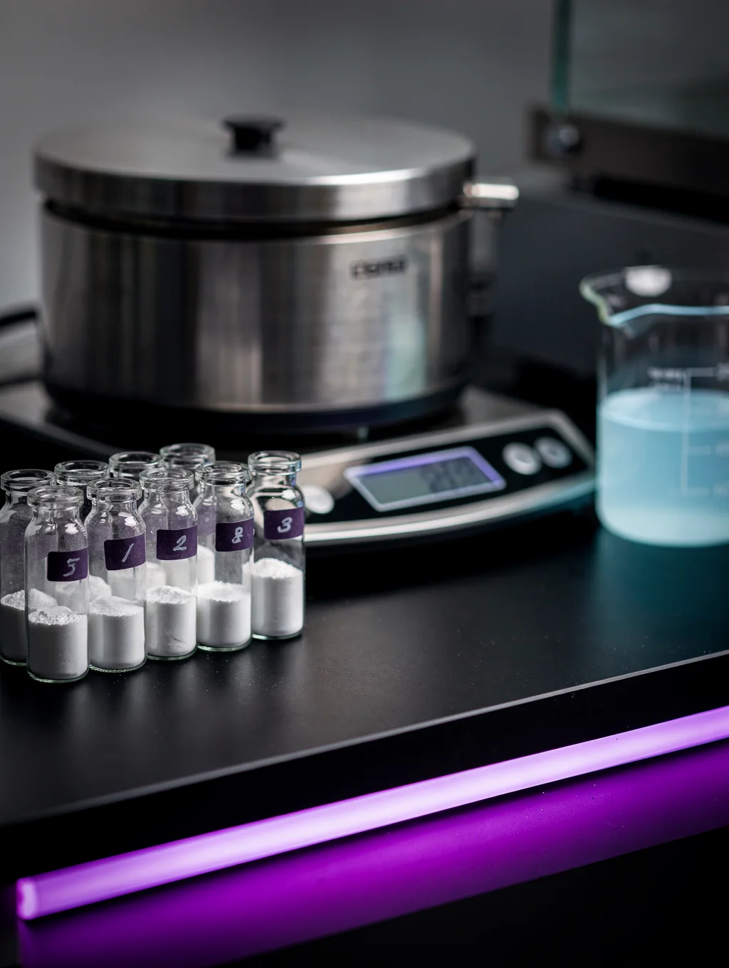 High-precision peptide synthesis laboratory equipment and apparatus